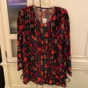 Woman’s J.Jill Stunning Blouse.  NWT.
